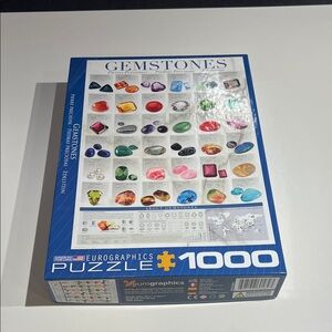 Eurographics Gemstones Puzzle - 1000 Pieces - Blue